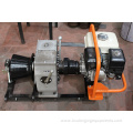 30kN Motorized Single Drum Cable Pulling Winch Machine